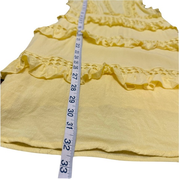 The Clothing Company Silk Blend Tiered Ruffle Dress Size Medium - Picture 7 of 9